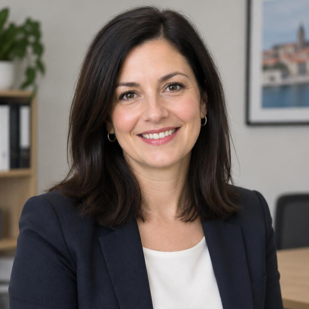 Portrait of a smiling businesswoman