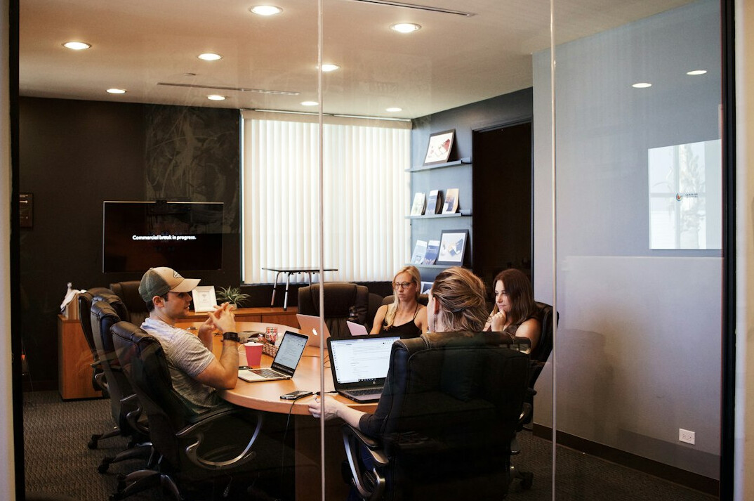 business team collaboration meeting